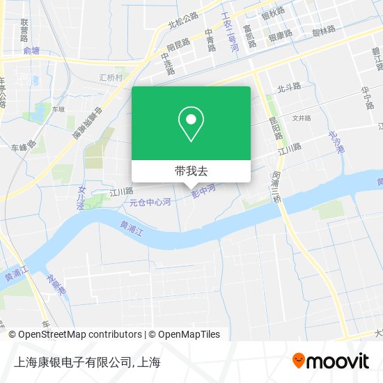 上海康银电子有限公司地图