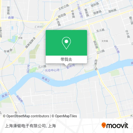 上海康银电子有限公司地图