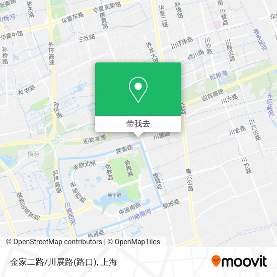 金家二路/川展路(路口)地图
