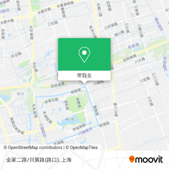 金家二路/川展路(路口)地图