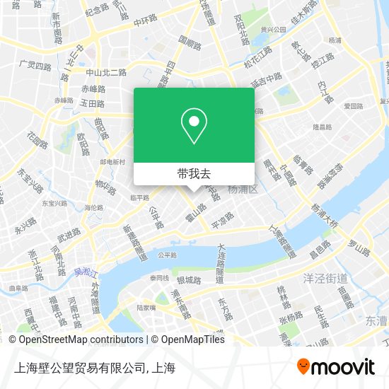 上海壁公望贸易有限公司地图