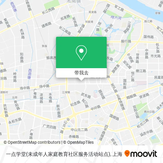 一点学堂(未成年人家庭教育社区服务活动站点)地图