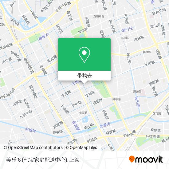 美乐多(七宝家庭配送中心)地图