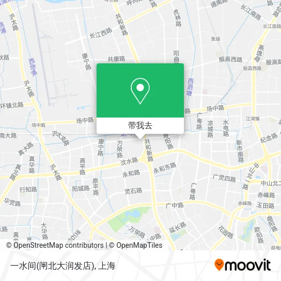 一水间(闸北大润发店)地图
