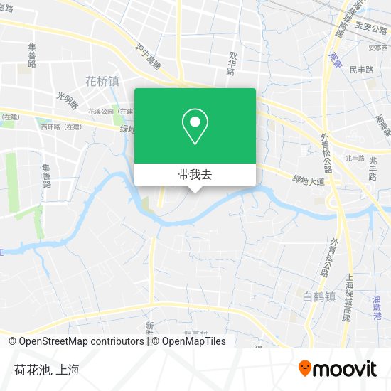荷花池地图