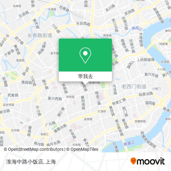 淮海中路小饭店地图