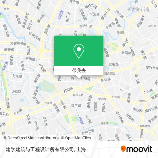 建学建筑与工程设计所有限公司地图