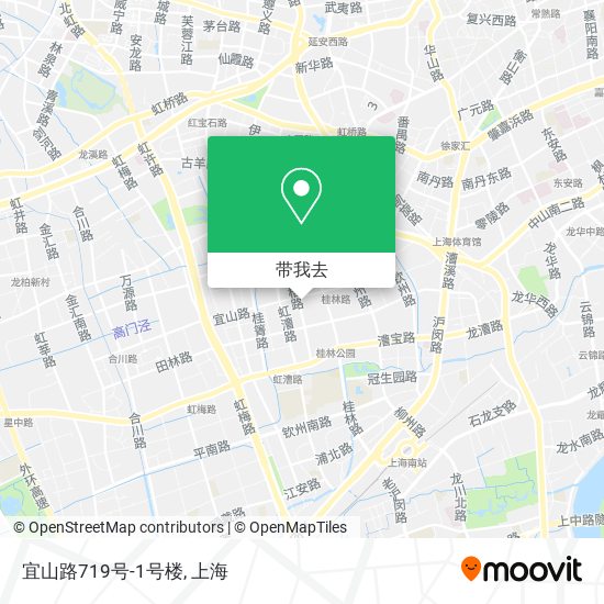 宜山路719号-1号楼地图