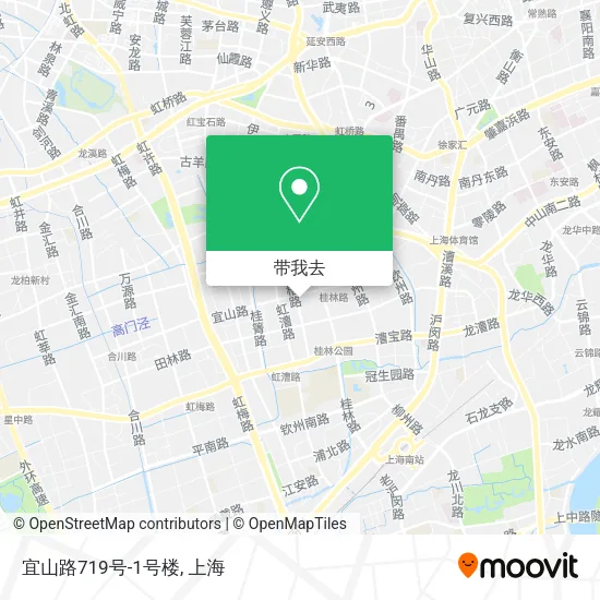 宜山路719号-1号楼地图