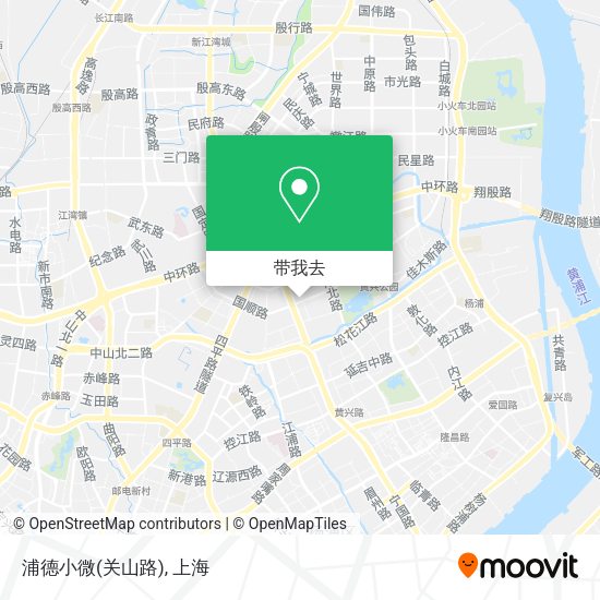 浦德小微(关山路)地图