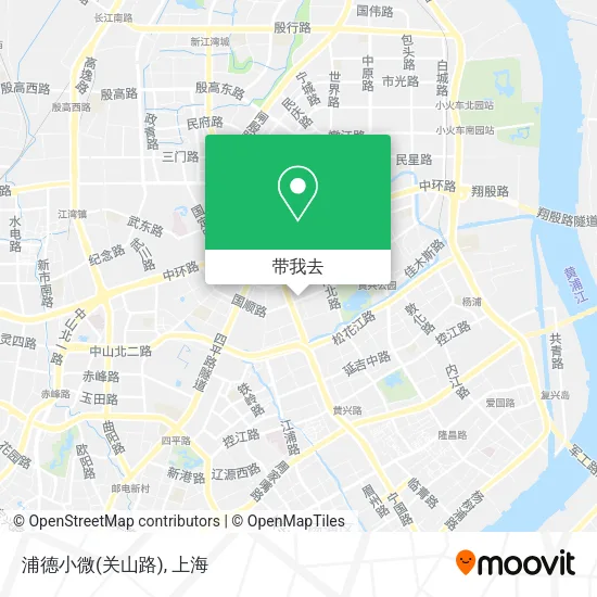 浦德小微(关山路)地图