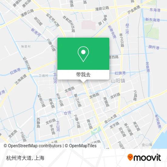 杭州湾大道地图