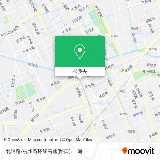 北辅路/杭州湾环线高速(路口)地图