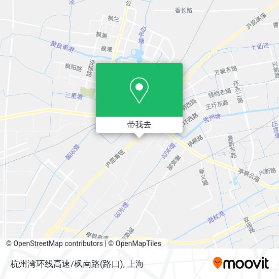 杭州湾环线高速/枫南路(路口)地图