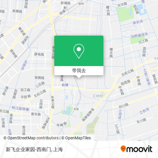 新飞企业家园-西南门地图