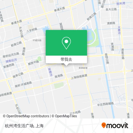 杭州湾生活广场地图