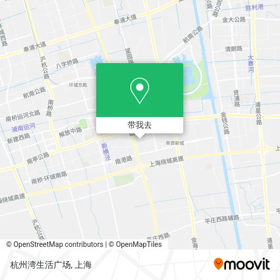 杭州湾生活广场地图
