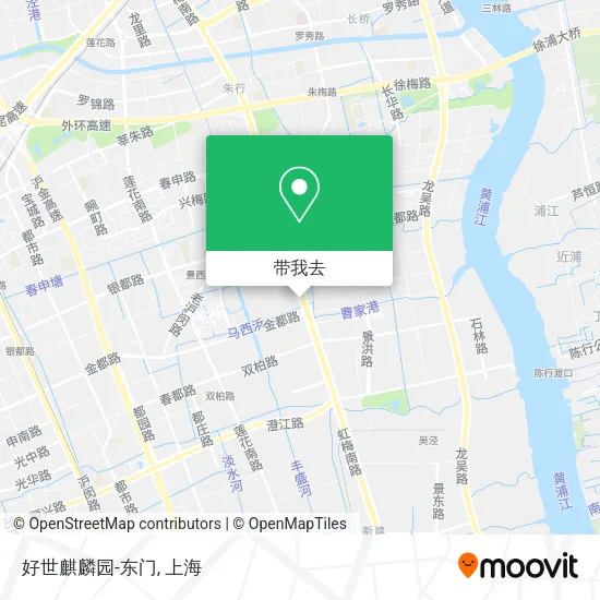 好世麒麟园-东门地图