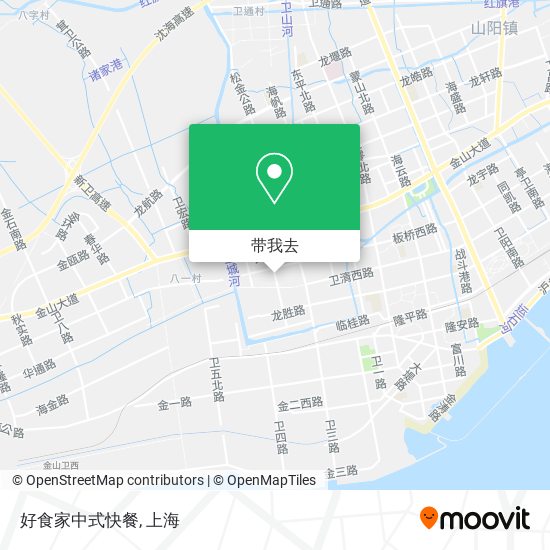 好食家中式快餐地图