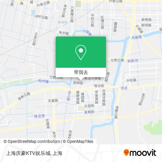 上海庆豪KTV娱乐城地图