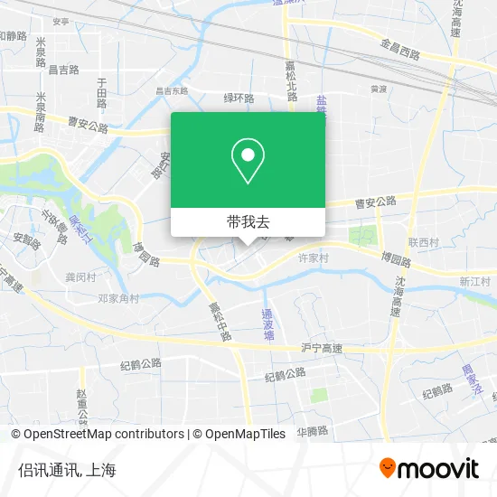 侣讯通讯地图