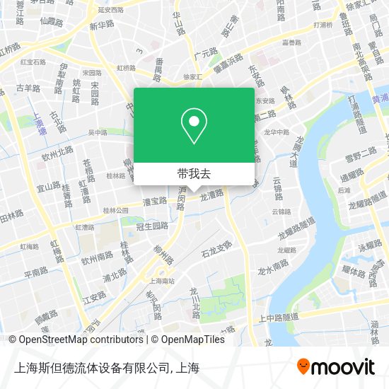 上海斯但德流体设备有限公司地图
