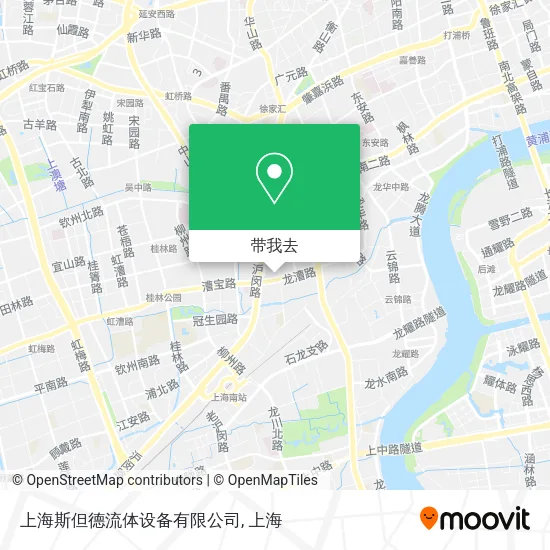 上海斯但德流体设备有限公司地图