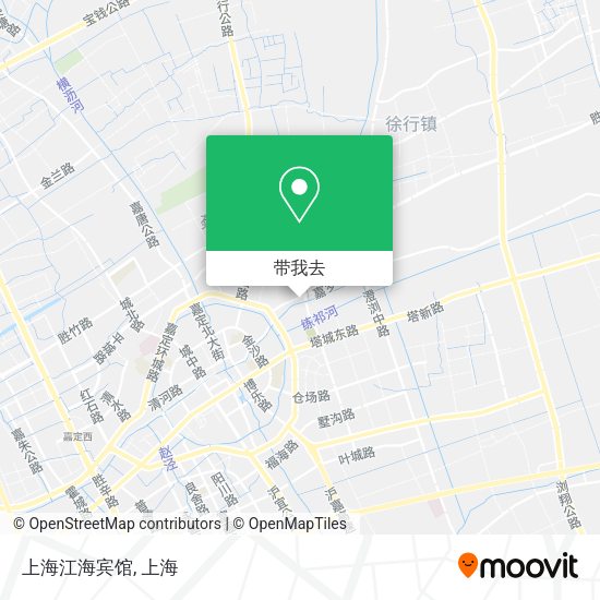 上海江海宾馆地图