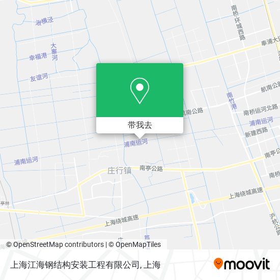 上海江海钢结构安装工程有限公司地图