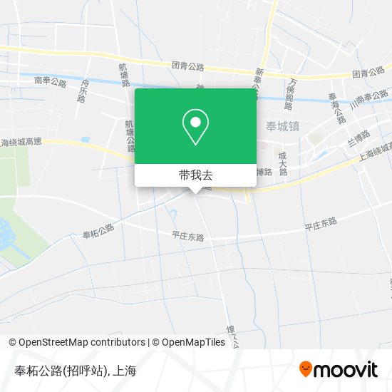 奉柘公路(招呼站)地图