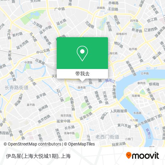 伊岛屋(上海大悦城1期)地图