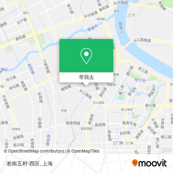 淞南五村-西区地图