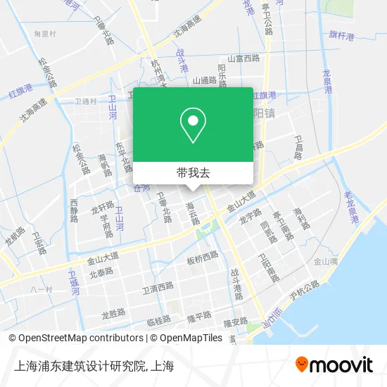上海浦东建筑设计研究院地图