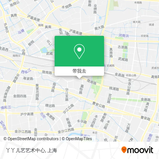 丫丫儿艺艺术中心地图