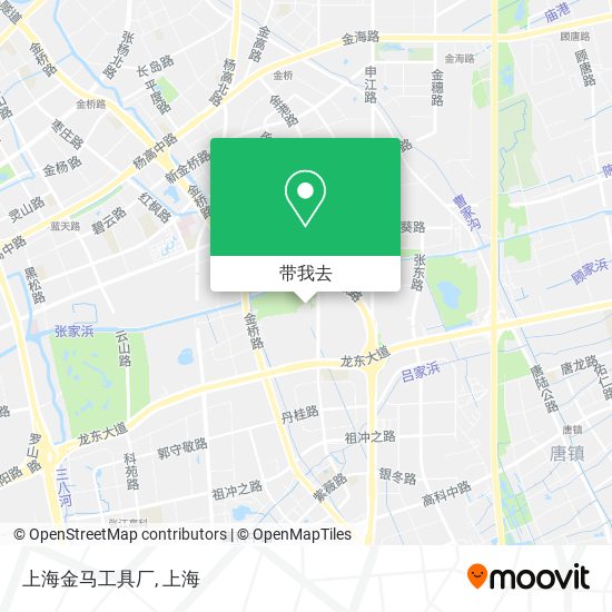 上海金马工具厂地图