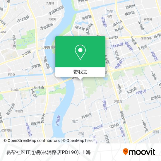 易帮社区IT连锁(林浦路店PD190)地图
