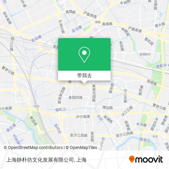 上海静朴坊文化发展有限公司地图