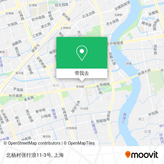 北杨村张行浪11-3号地图