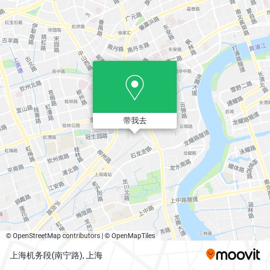 上海机务段(南宁路)地图