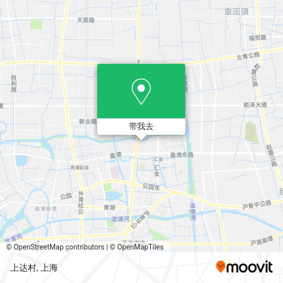 上达村地图