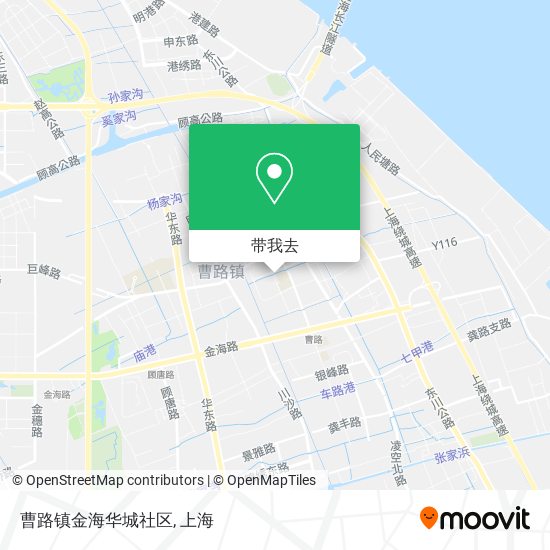 曹路镇金海华城社区地图