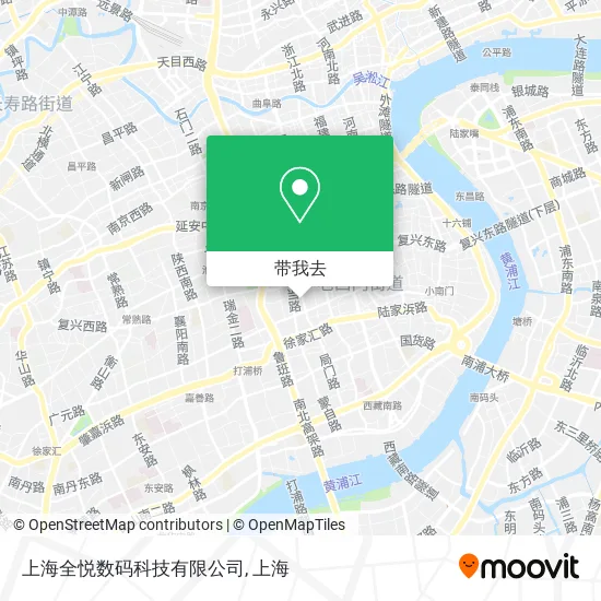 上海全悦数码科技有限公司地图