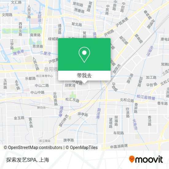 探索发艺SPA地图