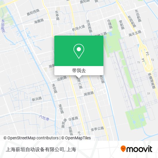 上海薪垣自动设备有限公司地图