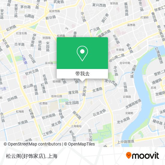 松云阁(好饰家店)地图