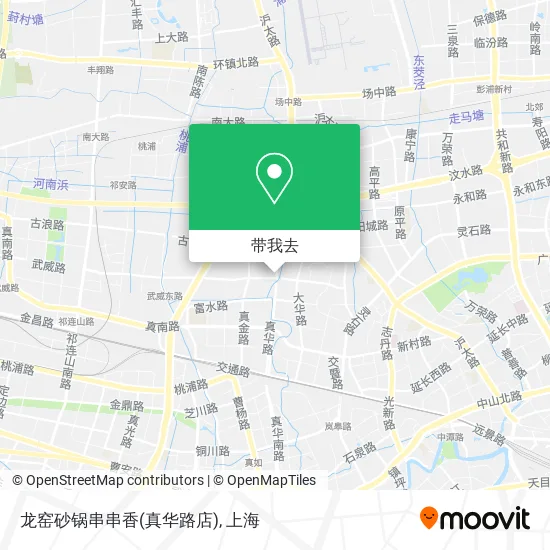 龙窑砂锅串串香(真华路店)地图