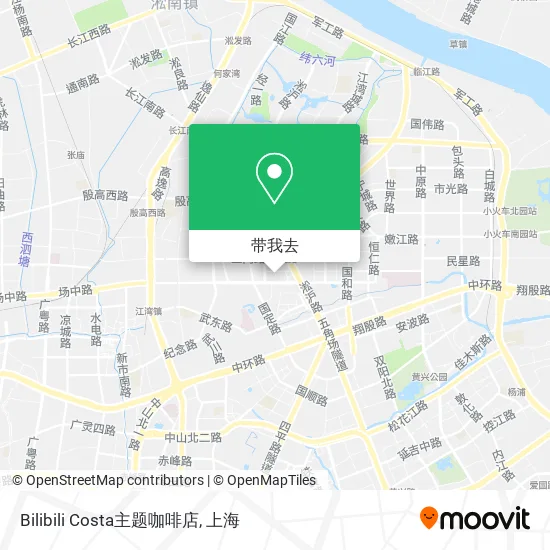 Bilibili Costa主题咖啡店地图