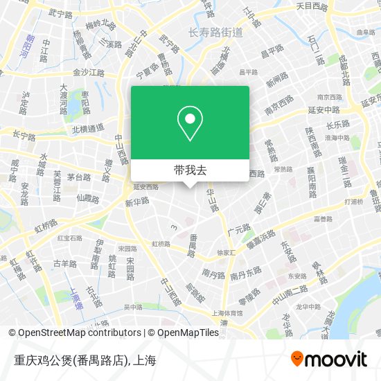 重庆鸡公煲(番禺路店)地图