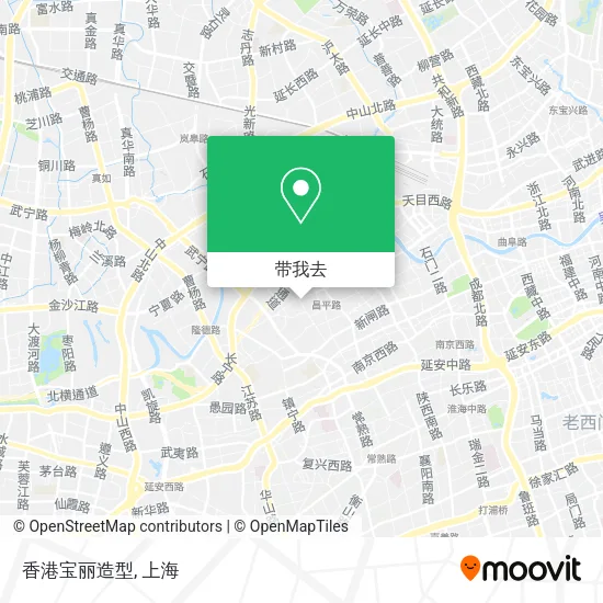 香港宝丽造型地图