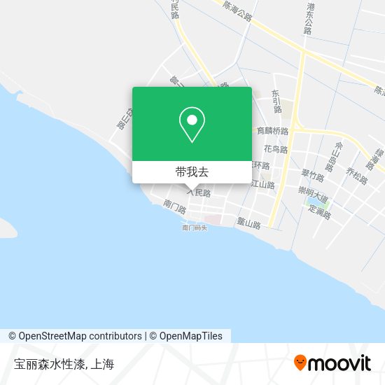 宝丽森水性漆地图